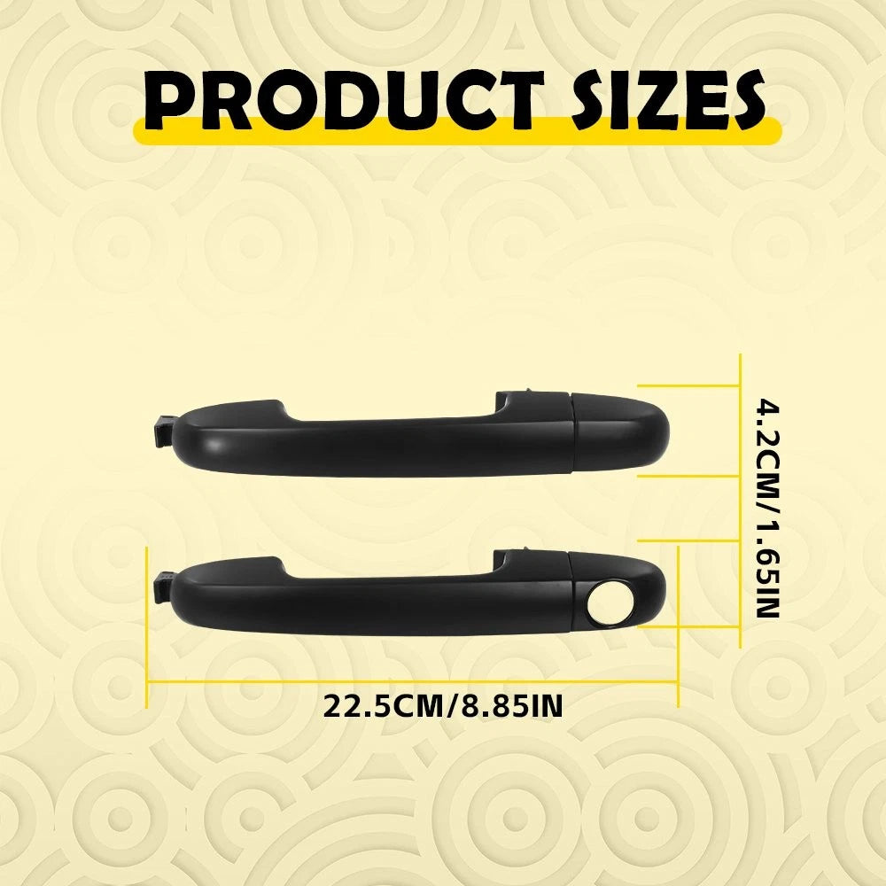 Front LH RH Exterior Door Handle for Kia Forte Forte Koup (2010–2013)