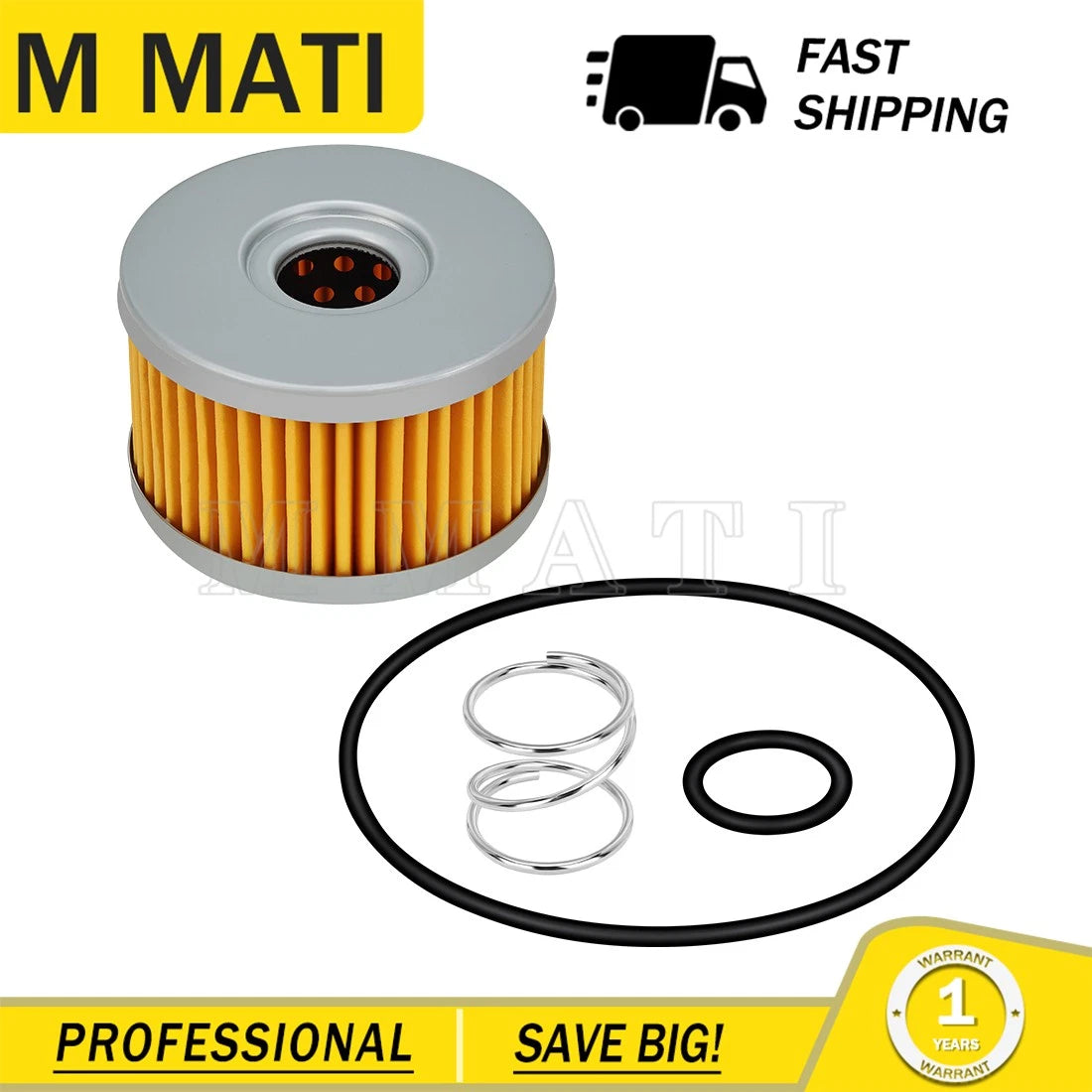 Oil Filter & O-ring Kit for Suzuki Savage 650 LS650 (1986–2004)