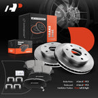 Front Disc Rotors & Ceramic Pads for Hyundai Santa Fe (2010-2012)