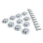 Set of 10 Skid Plate Washers for Polaris RZR 1000 900 800 570 XP Turbo