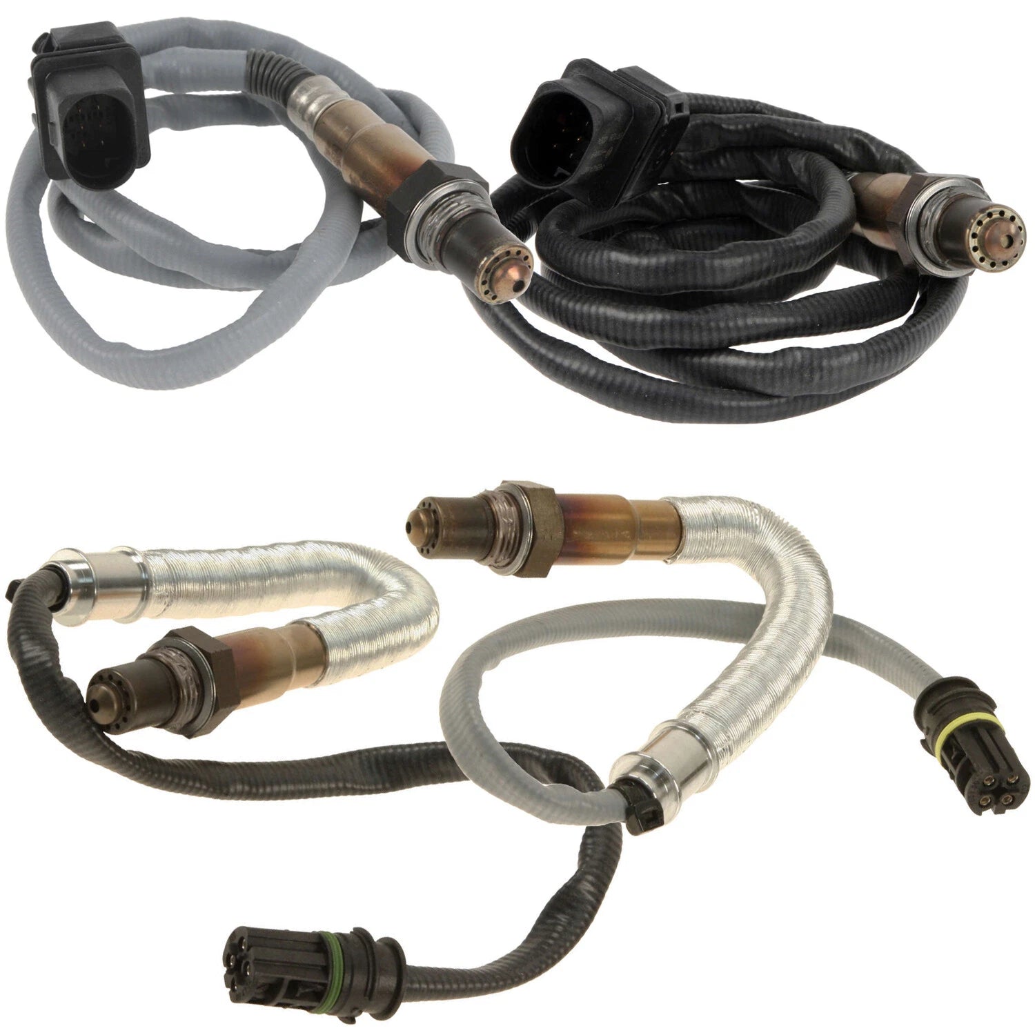 Set of 2 Oxygen Sensors for BMW E70 X5 (2007–2008) Bosch Front+Rear