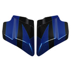 Battery Side Covers for Harley Street Glide (2009–2023) Candy Cobalt/Indigo Ink