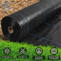 Set of 4 Landscape Weed Control Fabric Ground Cover Barrier Mat