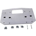 Spare Tire License Plate Relocation Mounting Bracket for Jeep Wrangler JL (2018–2019)