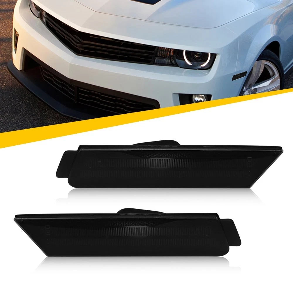 2X Front Side Marker Light Housing Set for Chevrolet Camaro (2010–2015) 2246244 EV