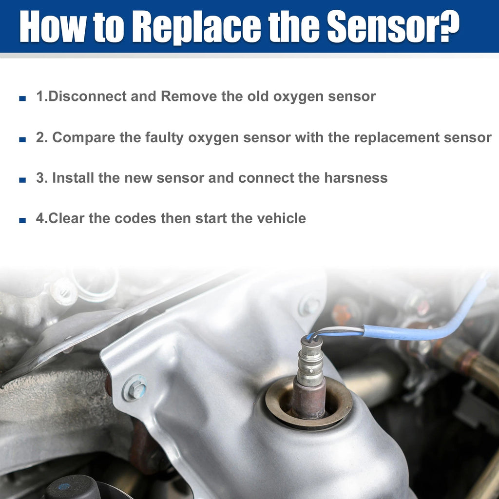 O2 Oxygen Sensor for Toyota Prius V 1.8L-L4 (2012–2014) No. 89465-47080