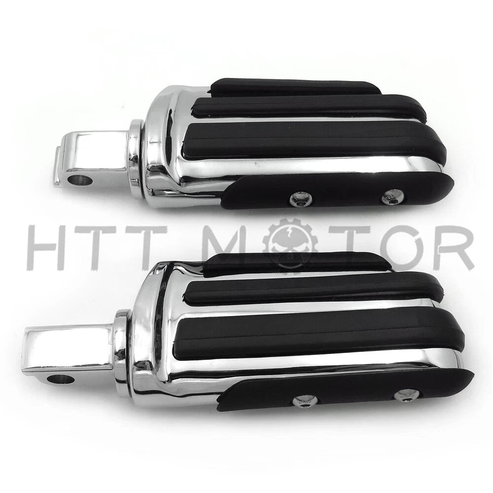 Rubber Pilot Footpeg for Victory King Pin (Rear) (2003–2017) Chrome