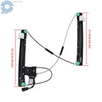Front Left Power Window Regulator with Motor for Jaguar XF (2009-2015)