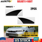 2X Headlight Side Marker Smoke PreCut Vinyl Overlays for Honda Civic (2022–2025)