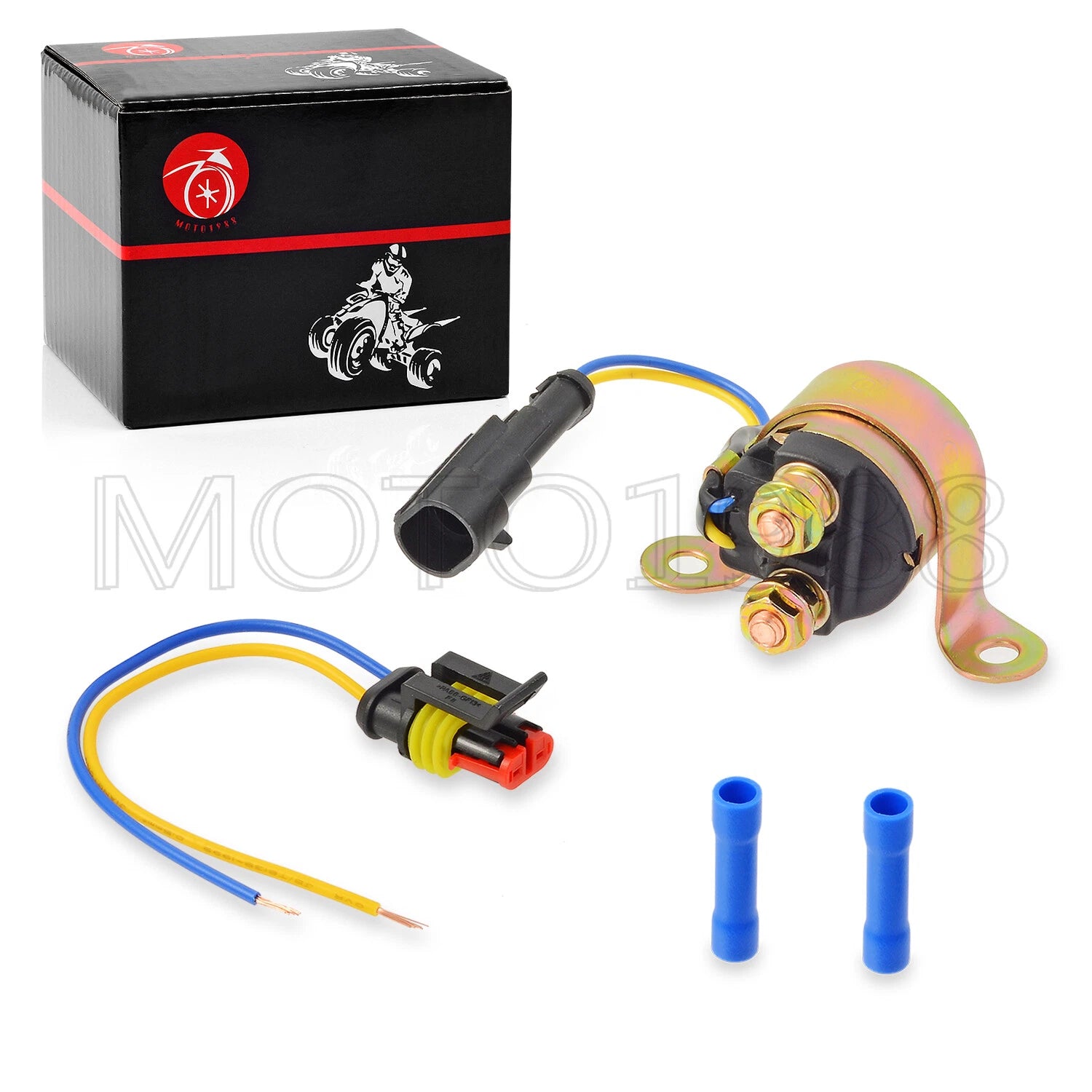 Starter Solenoid Relay & Plug for Polaris Sportsman 400 450 500 570 800 (2000–2023)