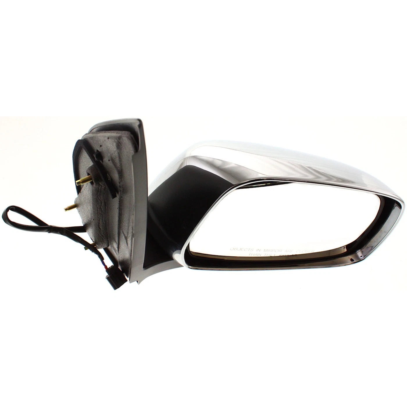 Right Chrome Manual Folding Power Mirror for Nissan Frontier (2005–2010)