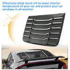 Rear Window Louver Sun Shade Cover for Honda Civic 2DR (2016-2020)