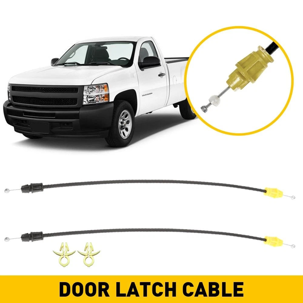Door Latch Cable for Chevrolet 1500 Silverado (2007–2013) Front Left & Right