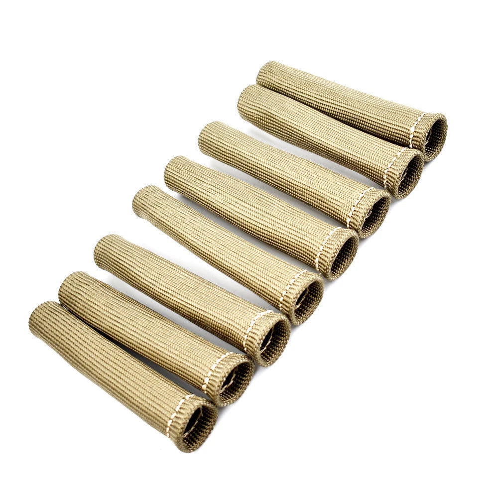 Spark Plug Wire Boots Heat Shield Protector Sleeve for Universal Fit (1800°)