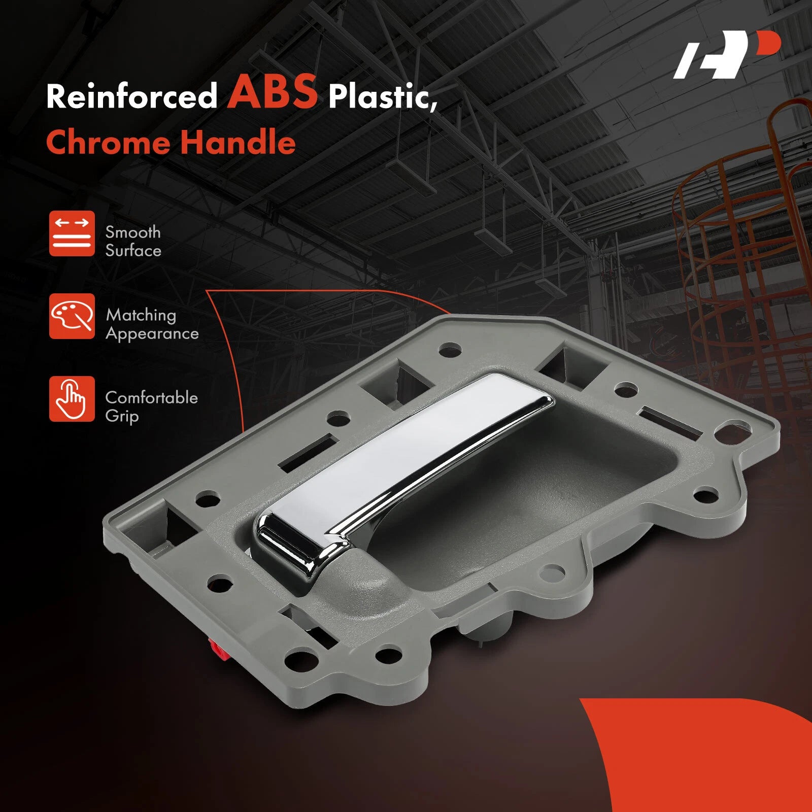 Front Right Plastic Interior Door Handle for Jeep Grand Cherokee (2008-2010)