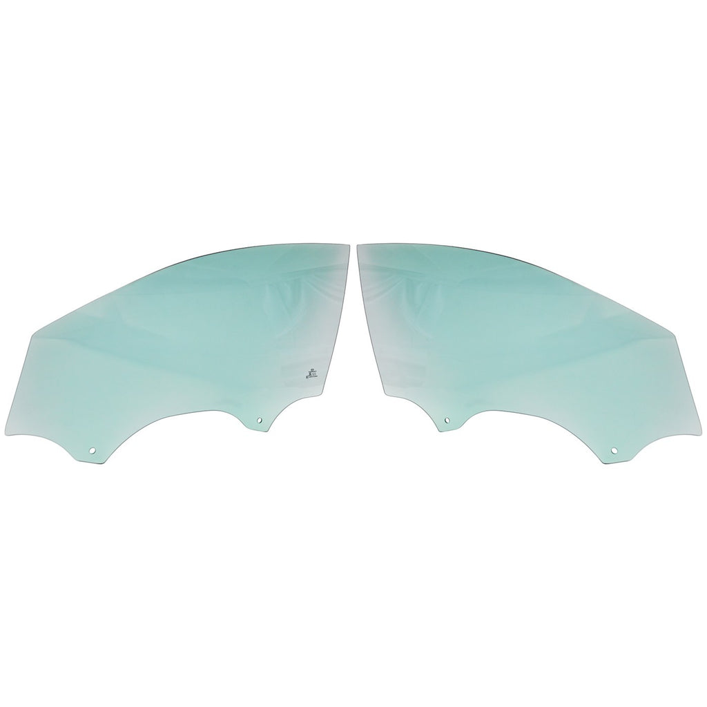 Set of 2 Front Door Glasses for VW Golf