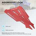 Stabilizer Roost Guard Plate Cover for Yamaha YFZ450R (2009–2024) Red