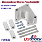 Aluminum Power Steering Pump Bracket Kit for Camaro 2010-2012 6.2L V8 LS3 L99