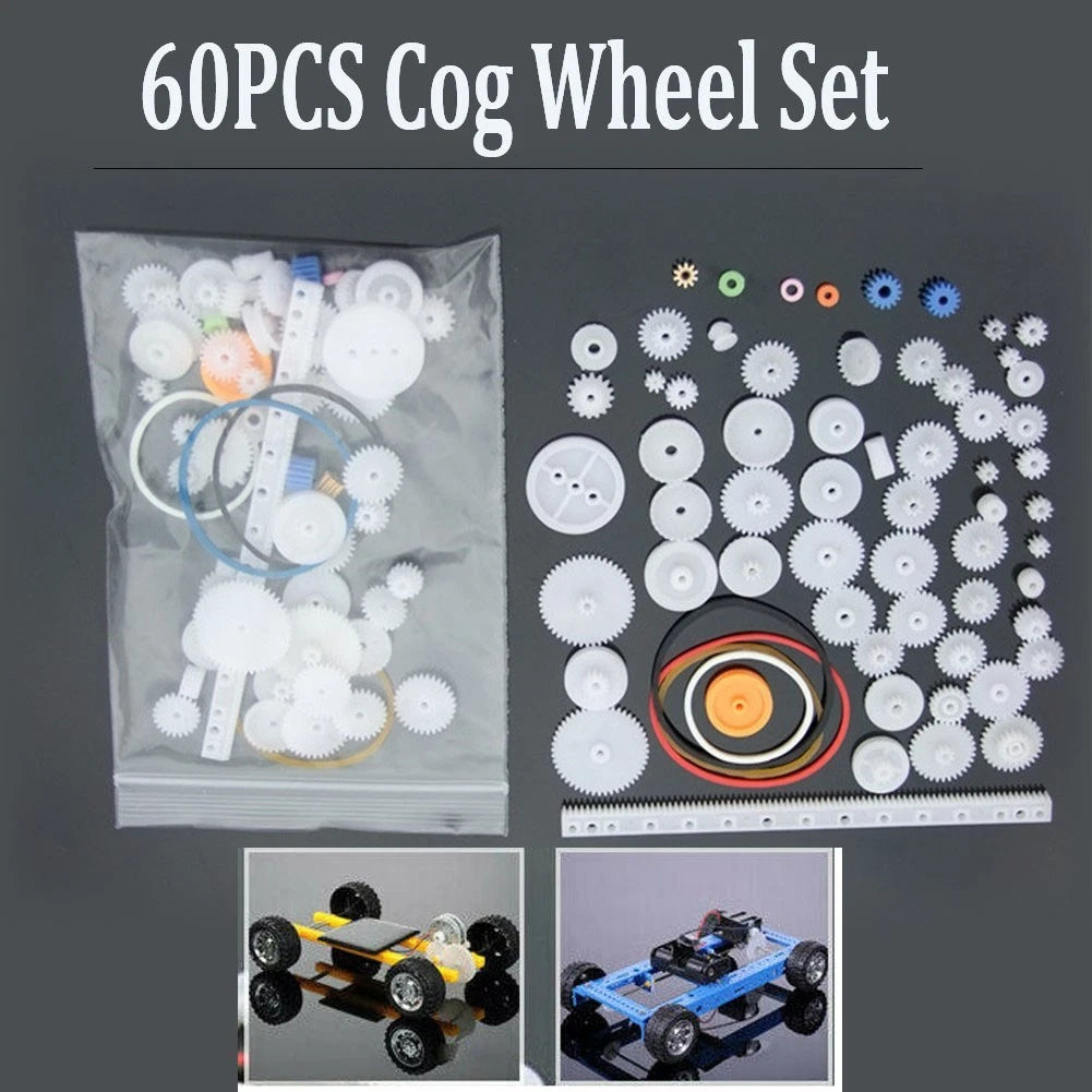 Cog Wheel Plastic Gear Pulley for Motor Robot (Children's Toy)