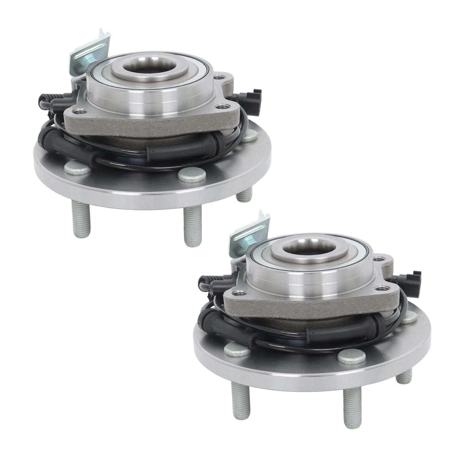 Pair Front Wheel Bearings and Hubs for Dodge Grand Caravan (2008-2020)