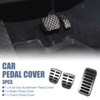 3pcs Accelerator & Brake Pedal Cover Set for Kia Forte (2010–2012)