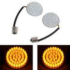1156 Rear LED Turn Signal Insert Lights for Harley Dyna Touring (883)