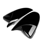 Gloss Black Mirror Cover Cap Trim for Kia K3 Forte (2019–2022)