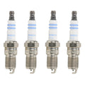 Set of 4 Bosch Platinum Spark Plugs for Buick Ford Mazda Pontiac (L4)