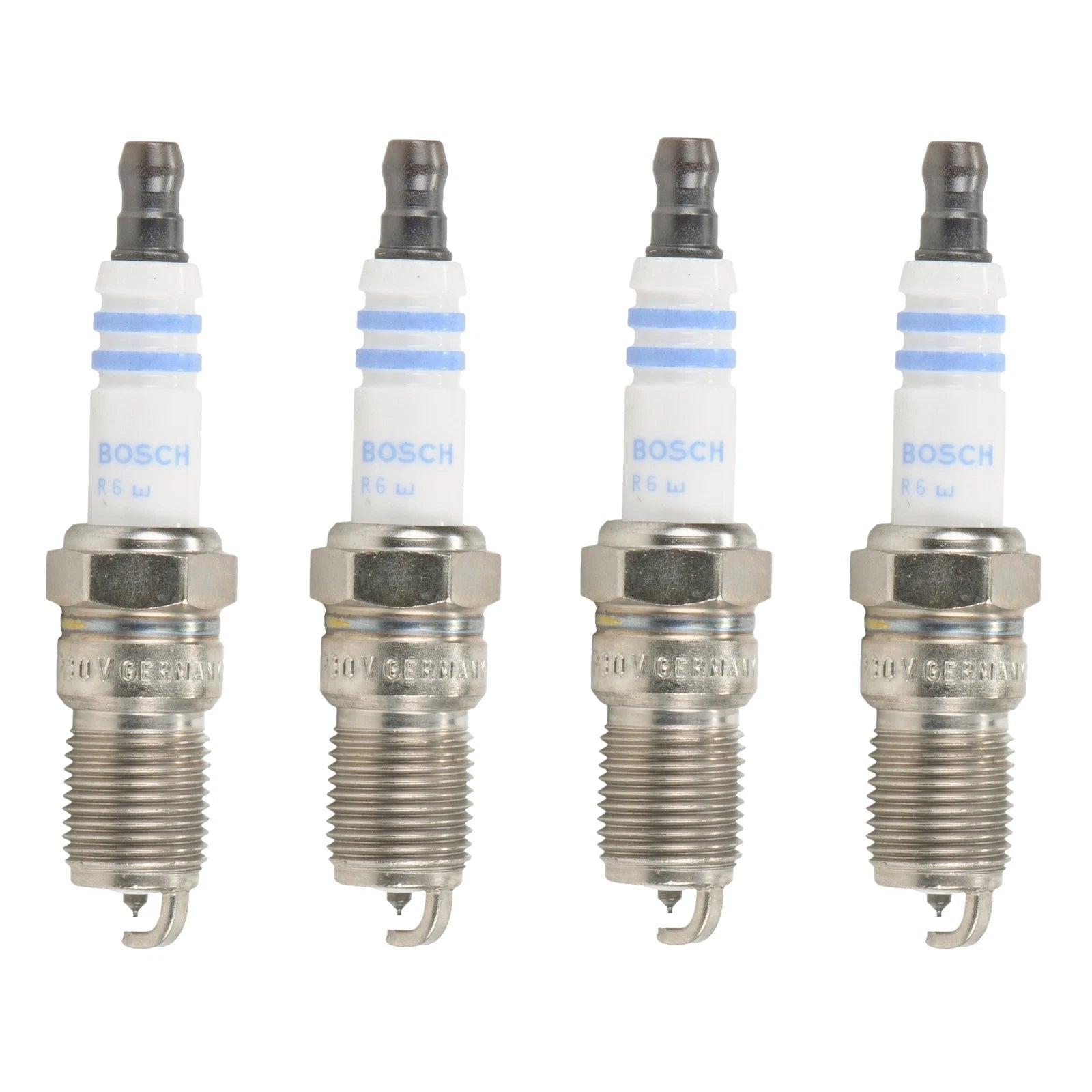 Set of 4 Bosch Platinum Spark Plugs for Buick Ford Mazda Pontiac (L4)