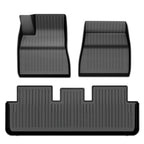 Set of 3 All Weather TPE Floor Mats for Tesla Model 3