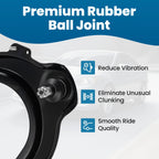 Front Right RH Upper Control Arm w/ Ball Joint for Honda Accord (2003-2007)