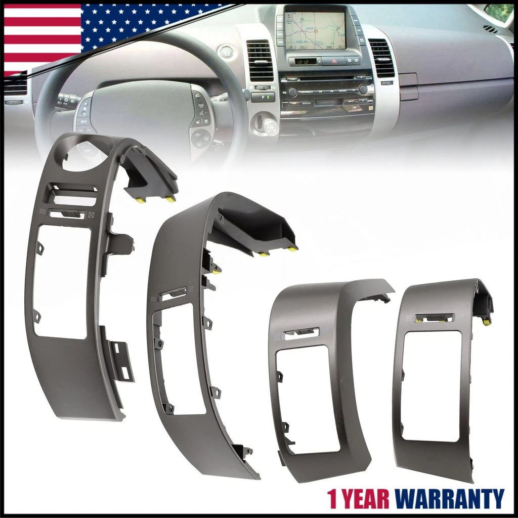 Set of 2 A/C Dash Air Vent Cover Trim for Toyota Prius (2004–2009)