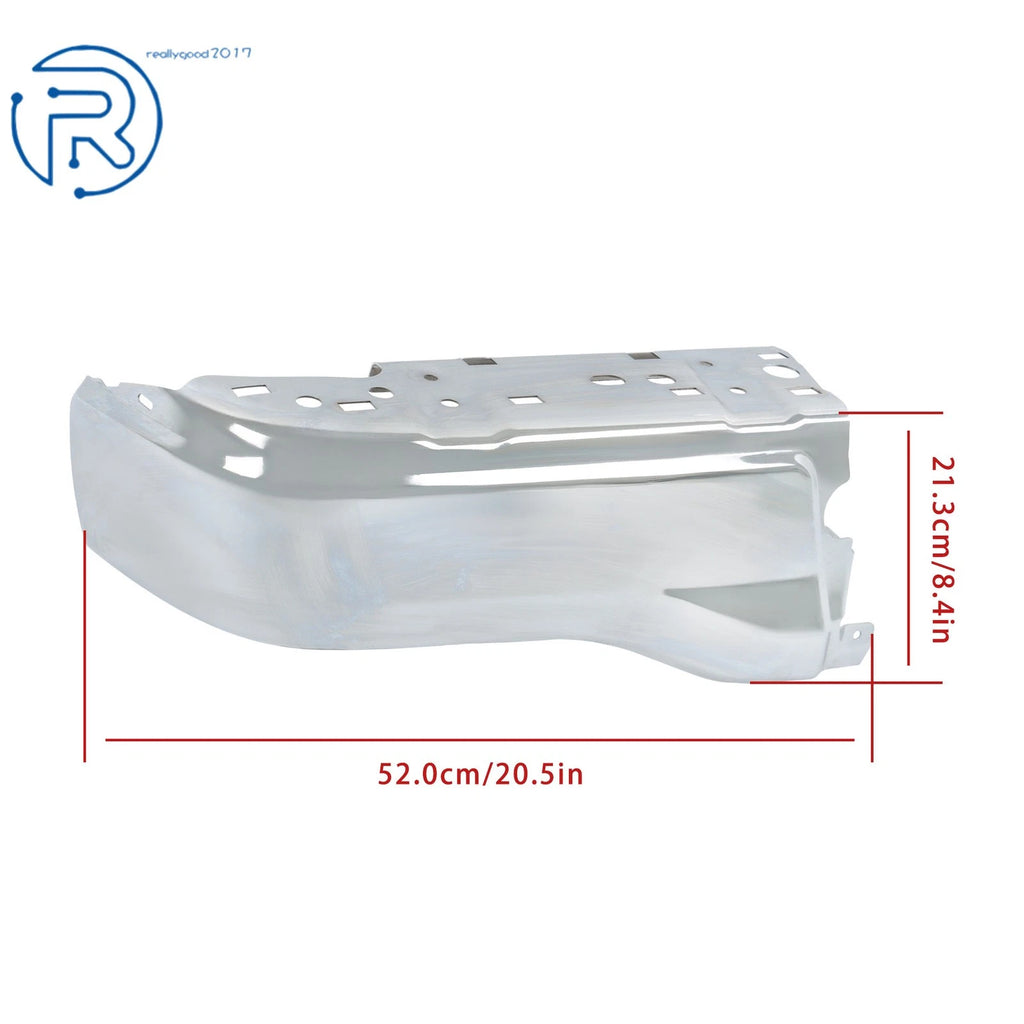 Pair of Rear Bumper Ends Chrome for Ford Ranger (2019-2023)