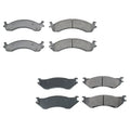 Set of 4 Akebono ProACT Ceramic Brake Pads for Dodge Ram 2500 3500 (2003–2023)