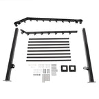 Adjustable Steel Step Handrail for Outdoor Stairs (Universal)