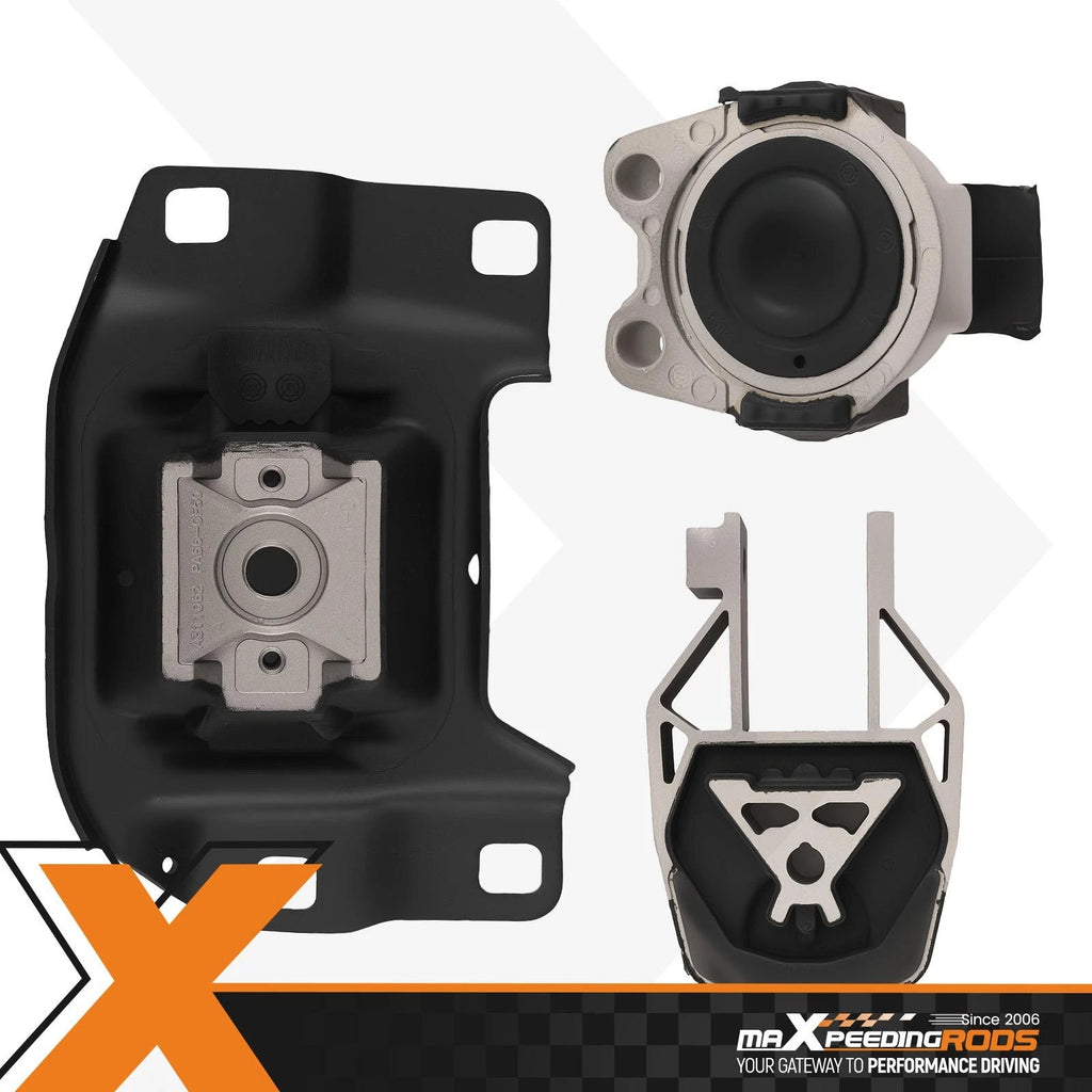 3Pcs Engine Motor & Trans Mount Kit for Ford Focus L4 2.0L (2012–2018) A5312 A5520