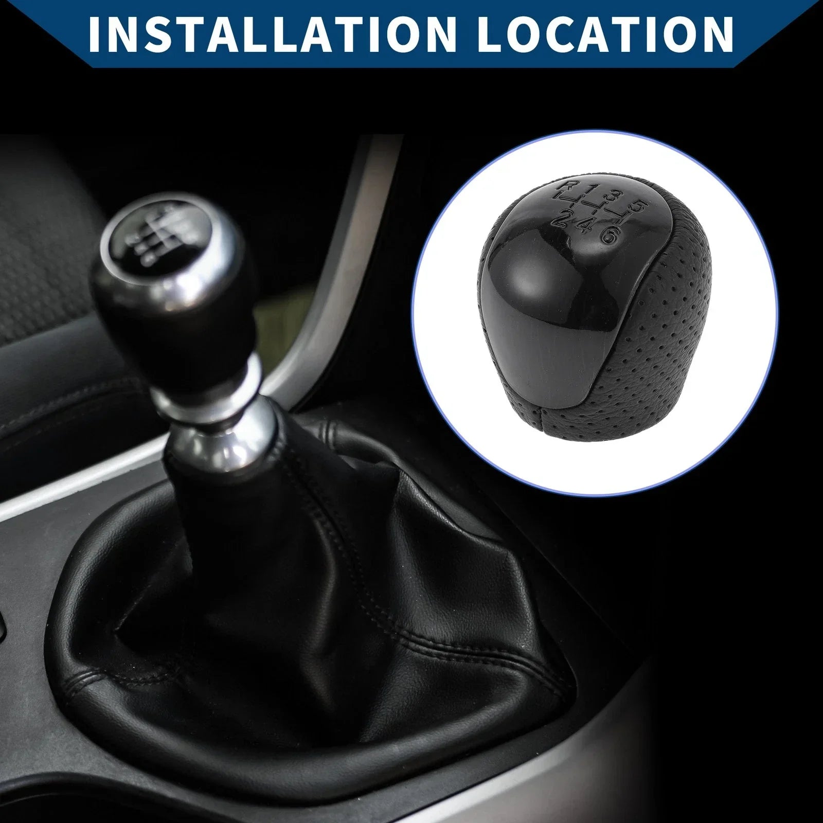 6 Speed Manual Gear Shift Knob for Hyundai Elantra (2008-2009)