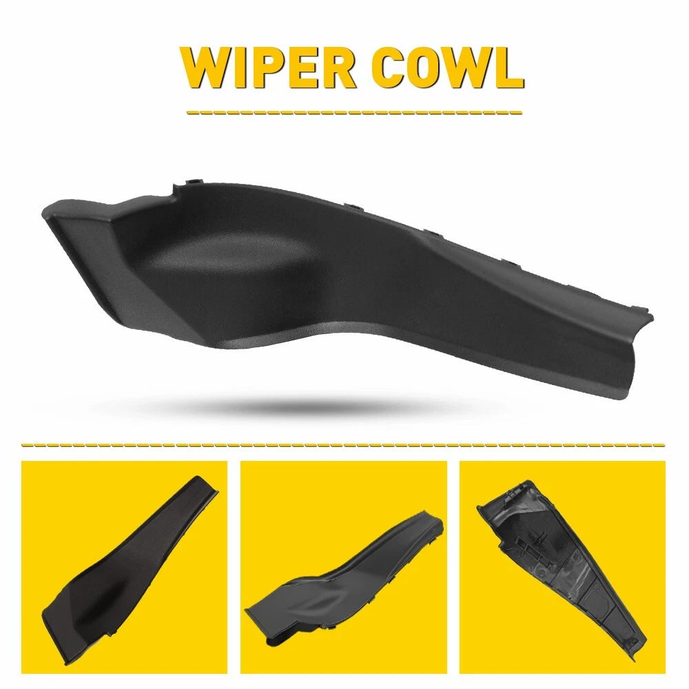 2X Corner Windshield Wiper Cowl Cover for Nissan Altima (2013-2016)