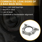 Rear Crankshaft Oil Seal with Flange for Nissan Patrol (No. 12279-VC101)