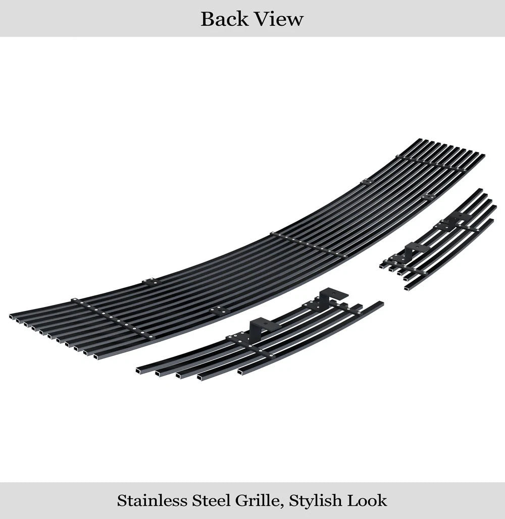 Stainless Black Billet Grille Combo for Toyota 4Runner (2014-2019)