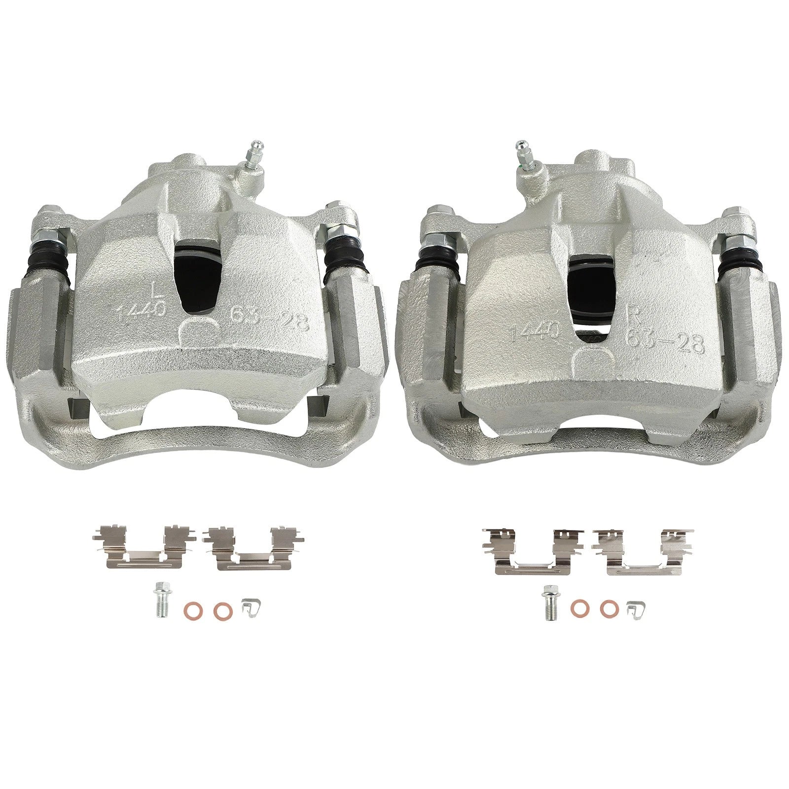 Set of 2 Brake Calipers with Bracket for Toyota Camry (2002–2006)