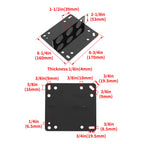 Carburetor Hoist Engine Lift Bracket for Chevy Ford LS Swap (1000lbs)