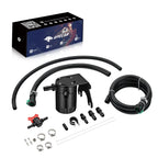 Baffled Oil Catch Can Kit for Jeep Wrangler JK 3.6L (2018) - Black