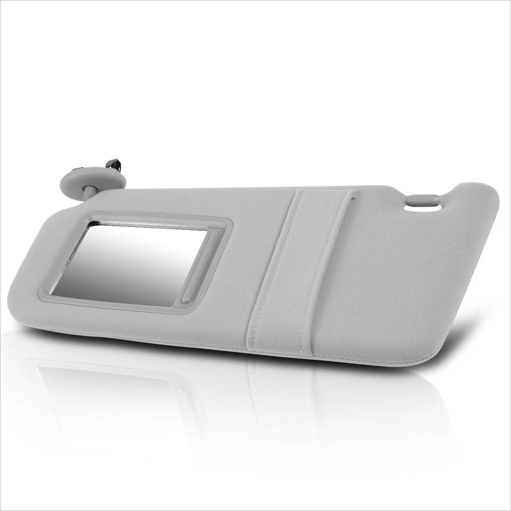 OE Style Driver Side Sun Visor for Toyota Camry (2007–2011) w/Mirror Grey