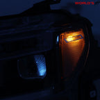 Black LED Headlight for Chevy Silverado 1500 ZR2 (2022–2024)