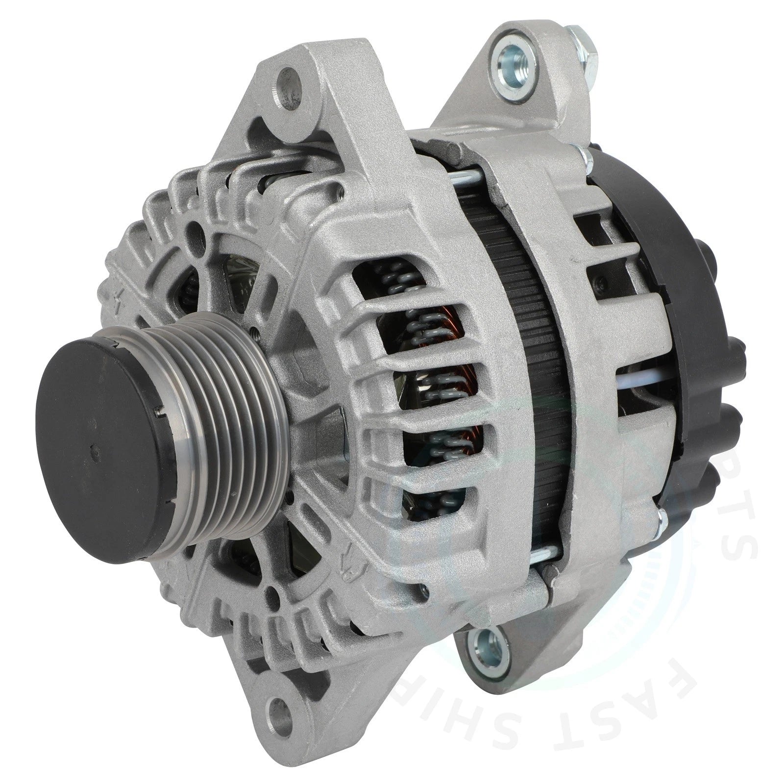 Alternator with 6-Groove Pulley for Hyundai Santa Fe Sport (2013–2016)