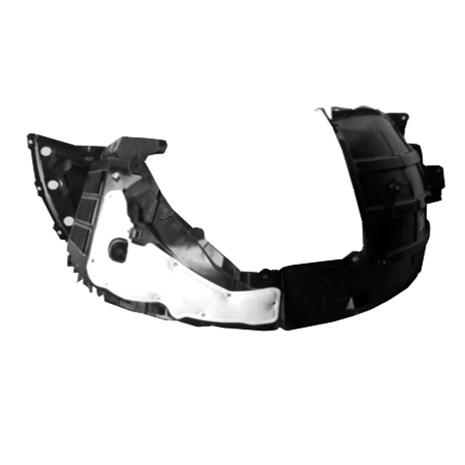 Replacement Polypropylene Driver Side Front Fender Liner (See Compatible Chart)