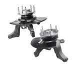 2X Front Steering Knuckle & Wheel Bearing Hub Assembly for Ford Mercury Mazda