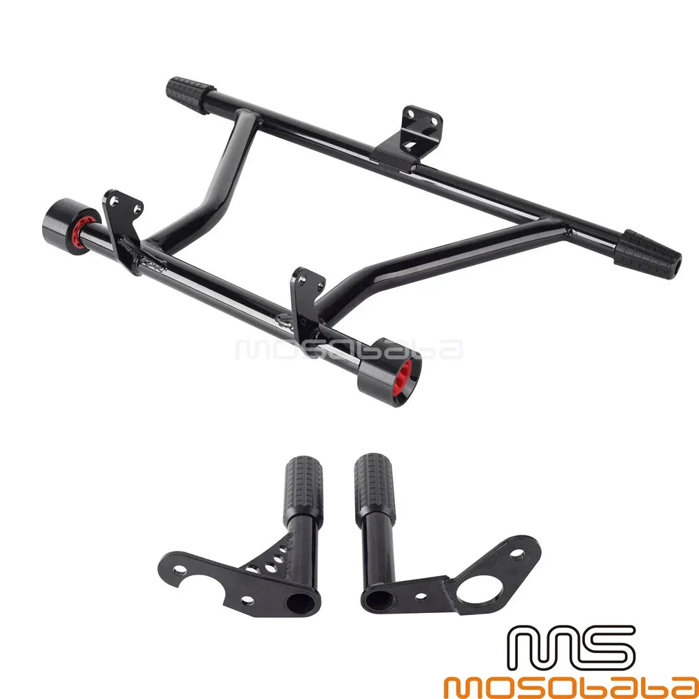 Highway Crash Bar Kit for Harley Softail Heritage Classic FLHC Street Bob (2018-2023)