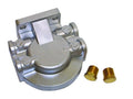 Stainless Steel Fuel Filter Head 3/8" Ports for Mercury Yamaha Mercruiser (18-7776)